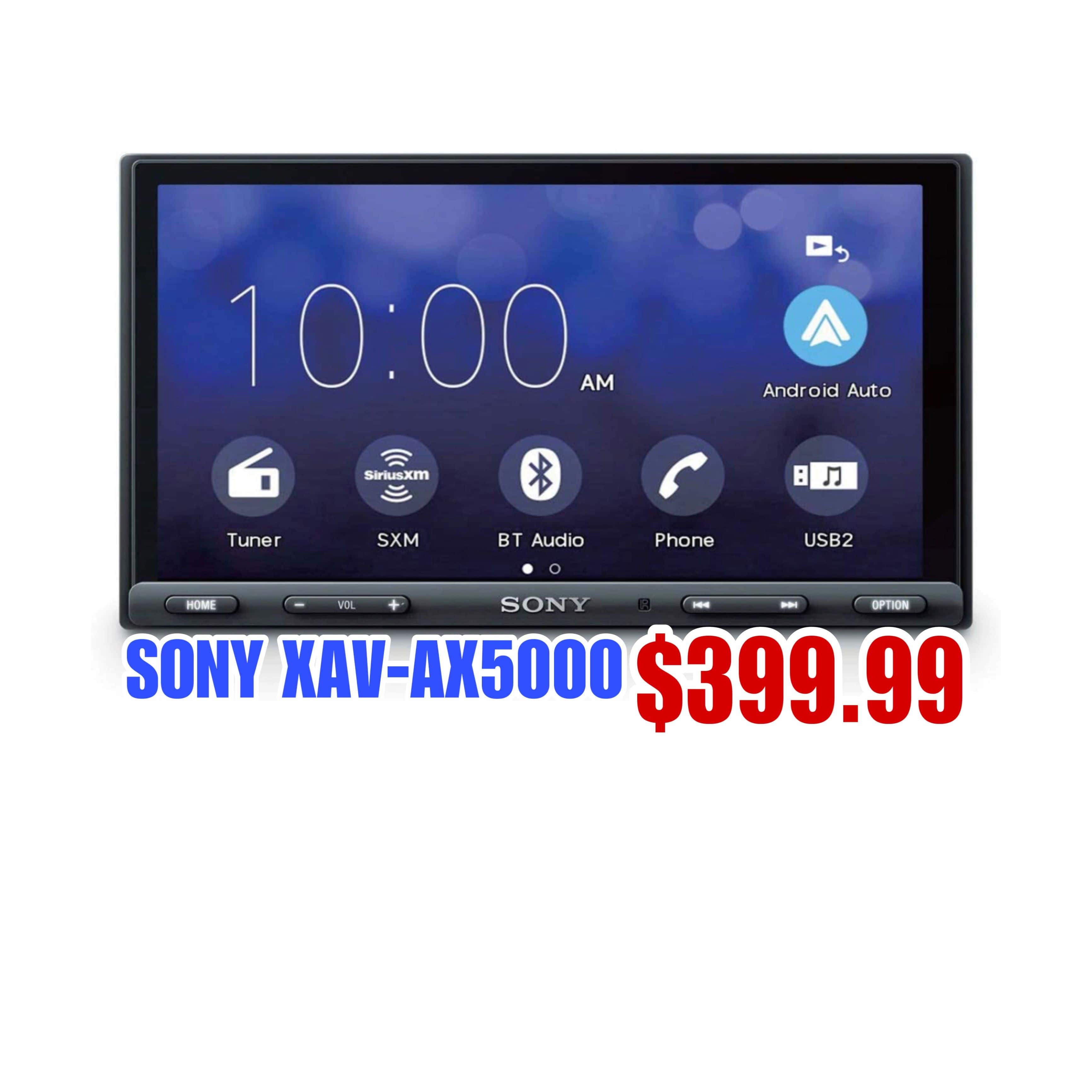 Sony XAV-AX5000 $399